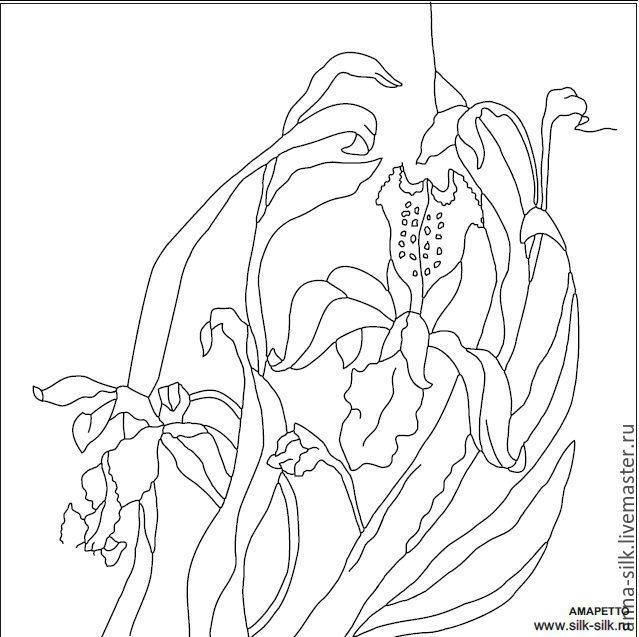 Роспись по шелку: мастер-класс для начинающих, рисунки и техника | онлайн-журнал о ремонте и дизайне