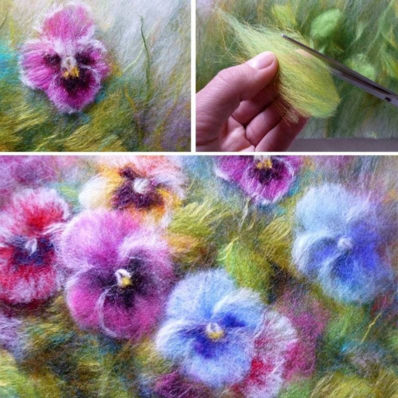 Живопись по шелку картины