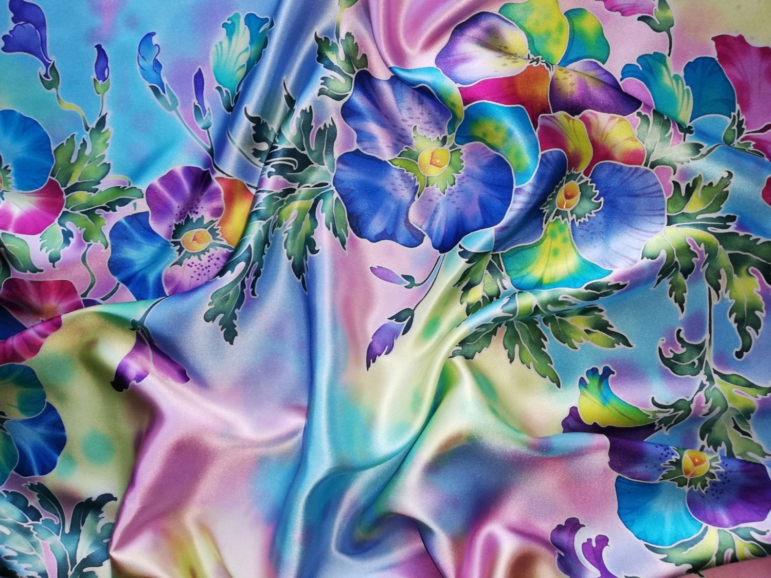 Как создается батик – техники для начинающих