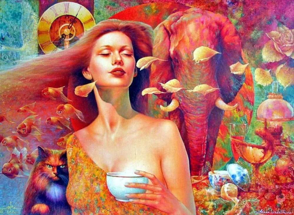 Магия красоты: роспись по шелку