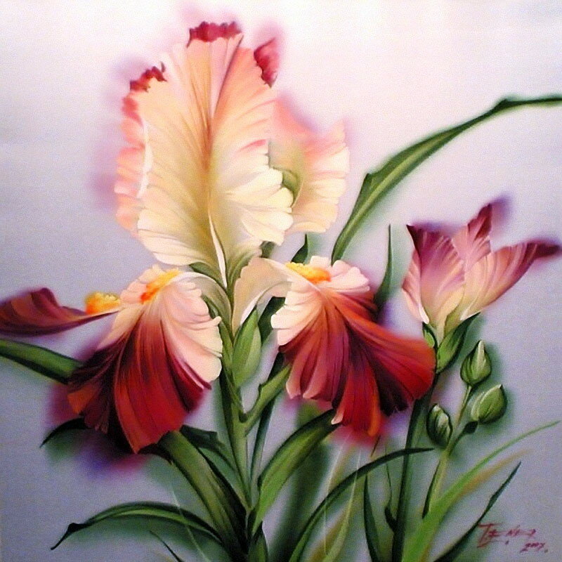 Картины из шерсти: акварельная живопись для всех возрастов