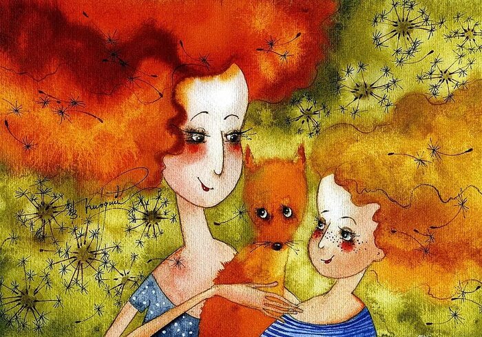 Роспись по ткани акриловыми и другими красками: техники нанесения рисунков