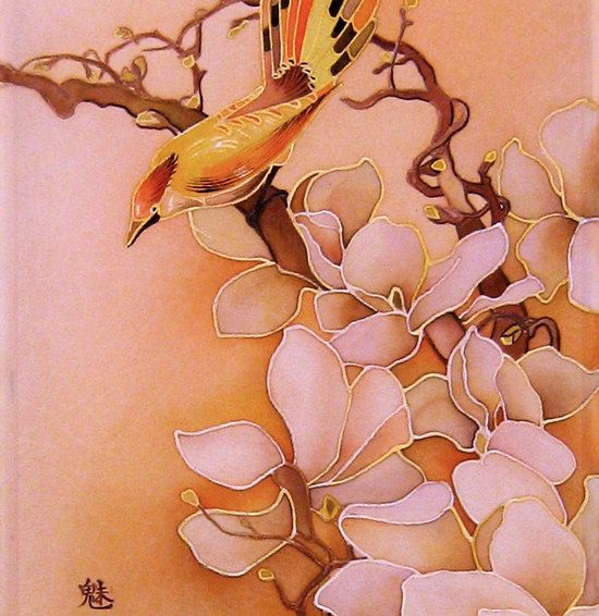 Роспись по шелку: мастер класс для начинающих по росписи шелкового шарфа с цветочными узорами в технике «холодный батик», пошаговые инструкции и видео-материалы