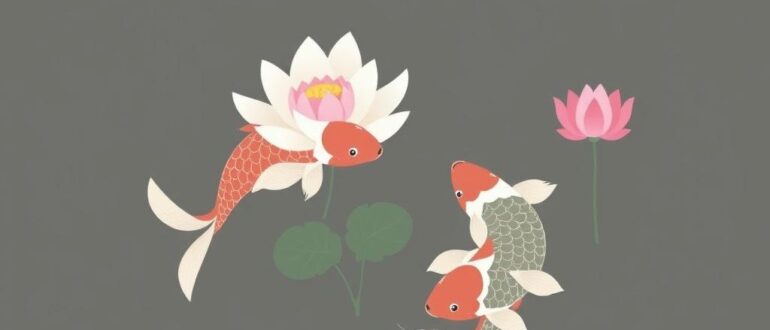 Карпы и лотосы: символика процветания, скрытая в каждом лепестке и плавнике