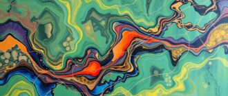 Живопись акрилом на шёлке: современные возможности