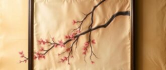 Как хранить живопись на шёлке: температура и влажность — тонкая наука бережной сохранности