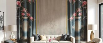 Шёлковые панно для гостиной: искусство света, фактуры и настроения на стене