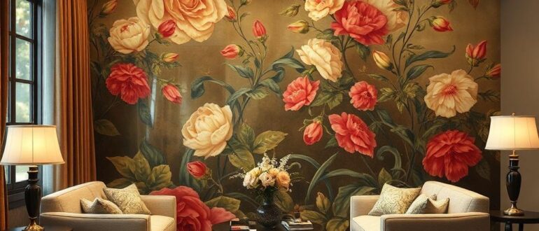 Декоративная живопись на шёлке для интерьера: словно свет на холсте, который дышит