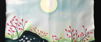 Живопись на шёлке как медитативная практика: искусство спокойного дыхания кисти и вырезаемой из волн цветовой тишины