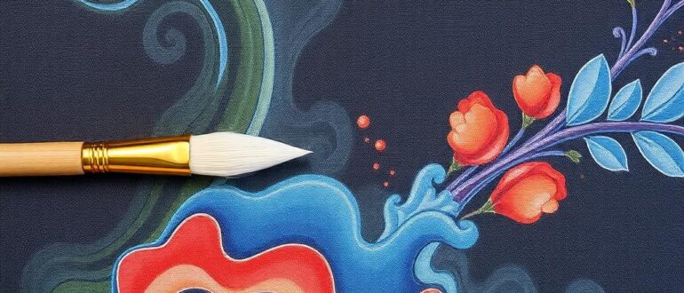 Кисти для живописи на шёлке: от тонких до широких — как выбрать инструмент для точных линий и плавных заливок