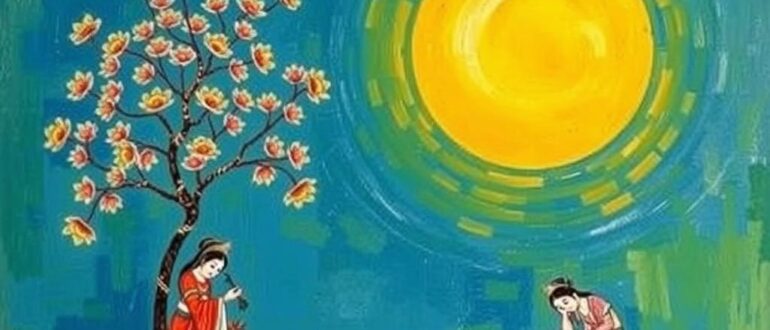 Цвета и их значение в восточной живописи: как пигменты рассказывают историю песчаных берегов и горных тишин