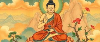 Влияние буддизма на живопись на шёлке: нити света и тишины