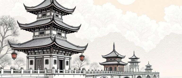 Архитектурные мотивы: пагоды, мосты, храмы — истории света в камне и дереве