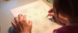 Работа с трафаретами: создание повторяющихся узоров