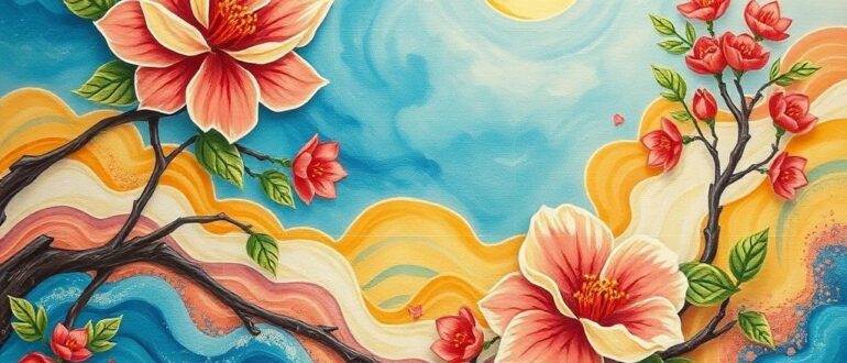 Экологичные материалы для живописи на шёлке: художество природы без компромиссов