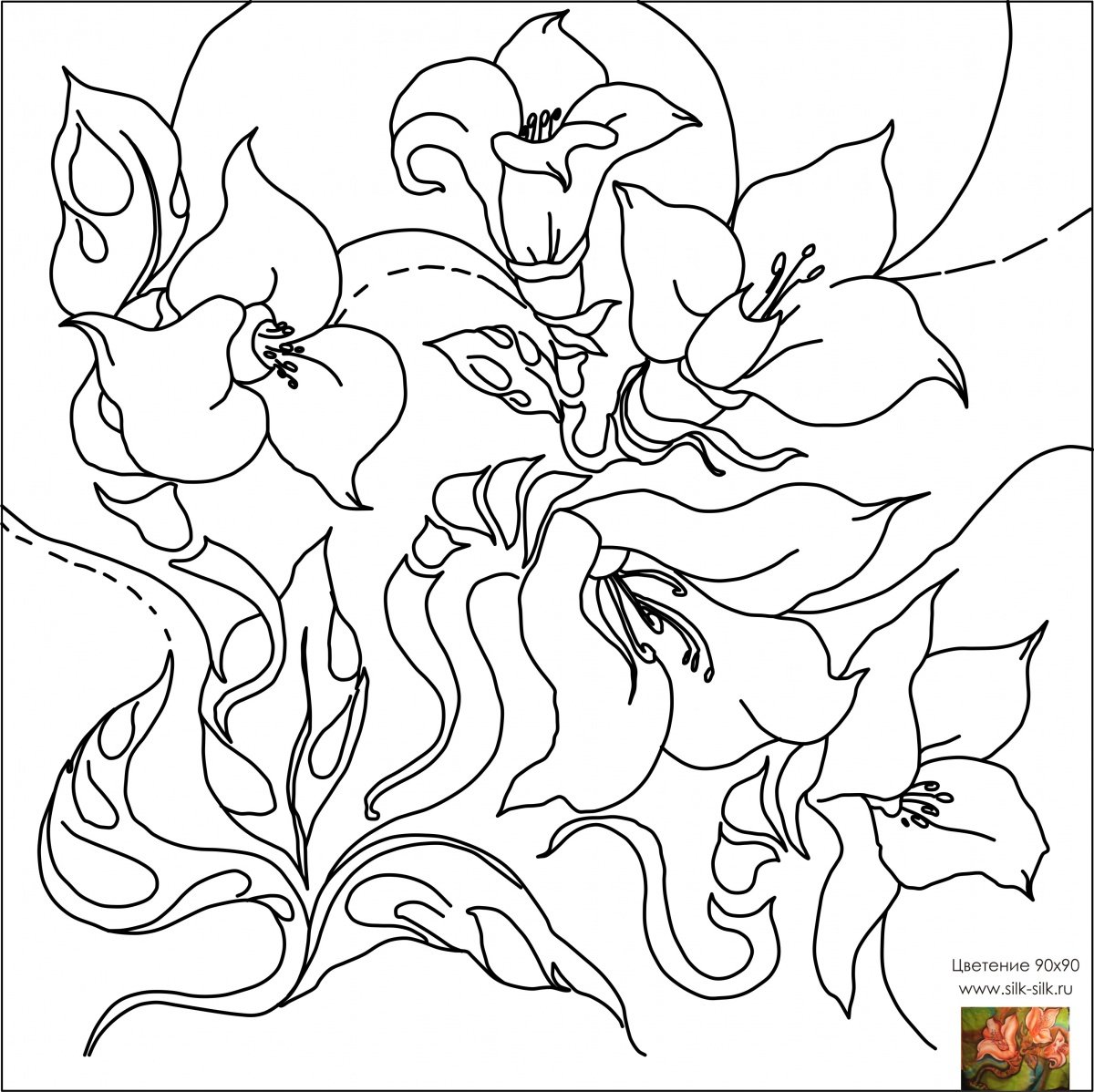 Батик. роспись по ткани. основы - клуб рукоделия три иголки