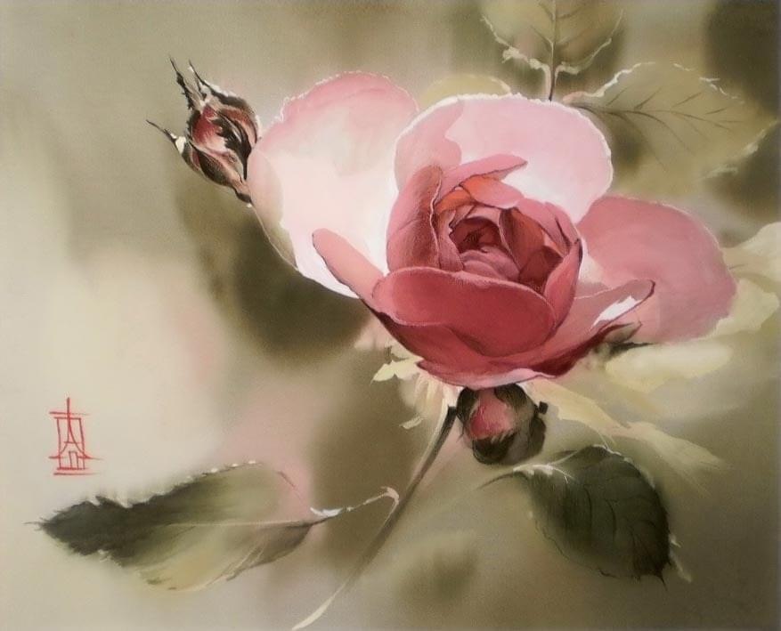 Живопись по шелку алины осеевой