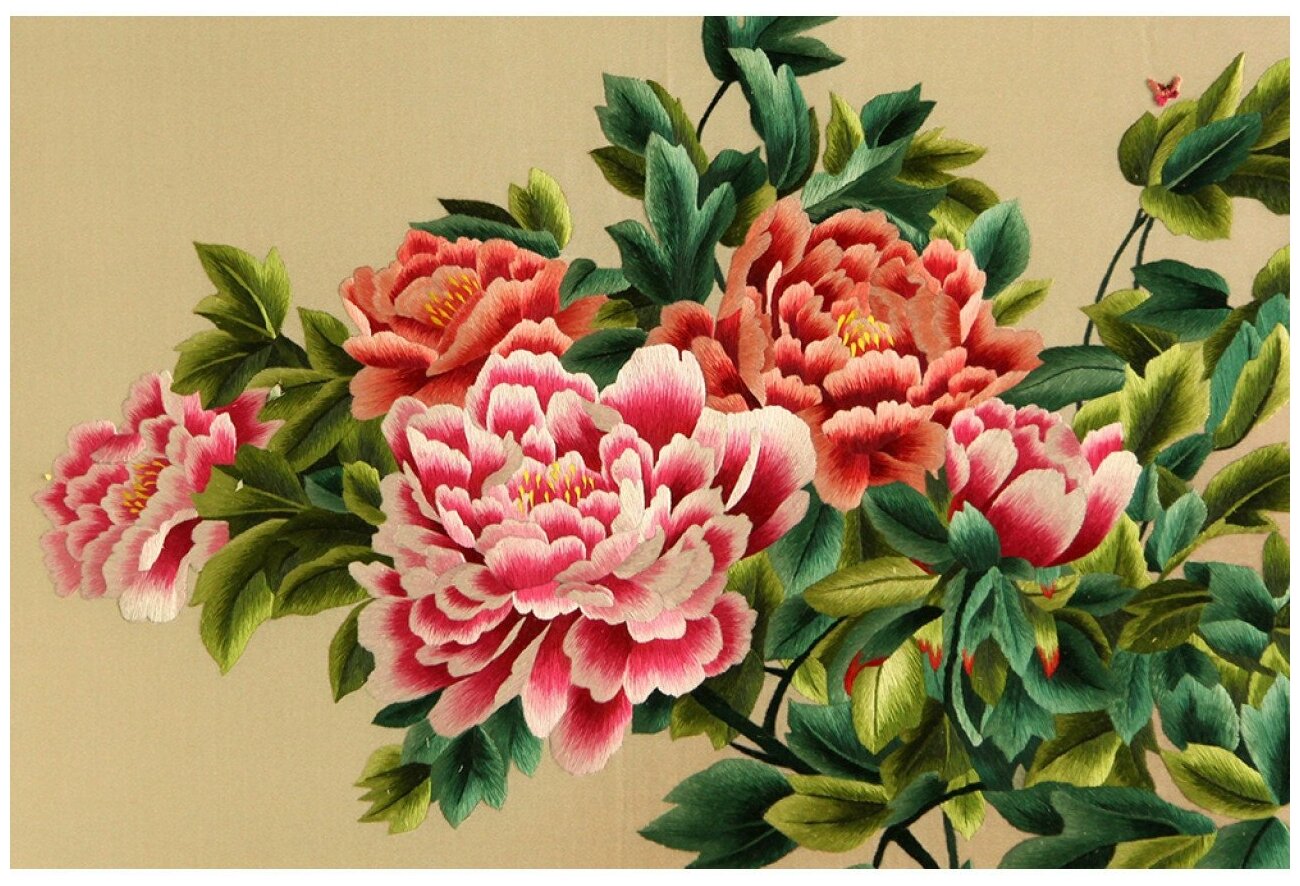 Техника китайской вышивки шелком