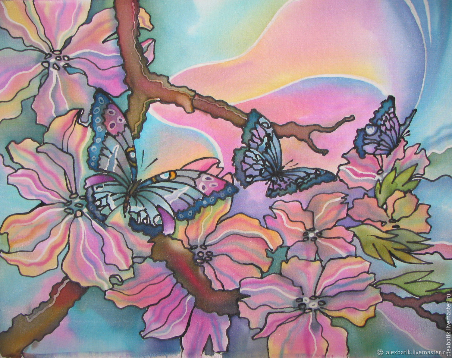 Батик (роспись по ткани): какая ткань лучше подойдет и краска, мастер-класс, техники для начинающих (пошаговая инструкция), определение, виды, история