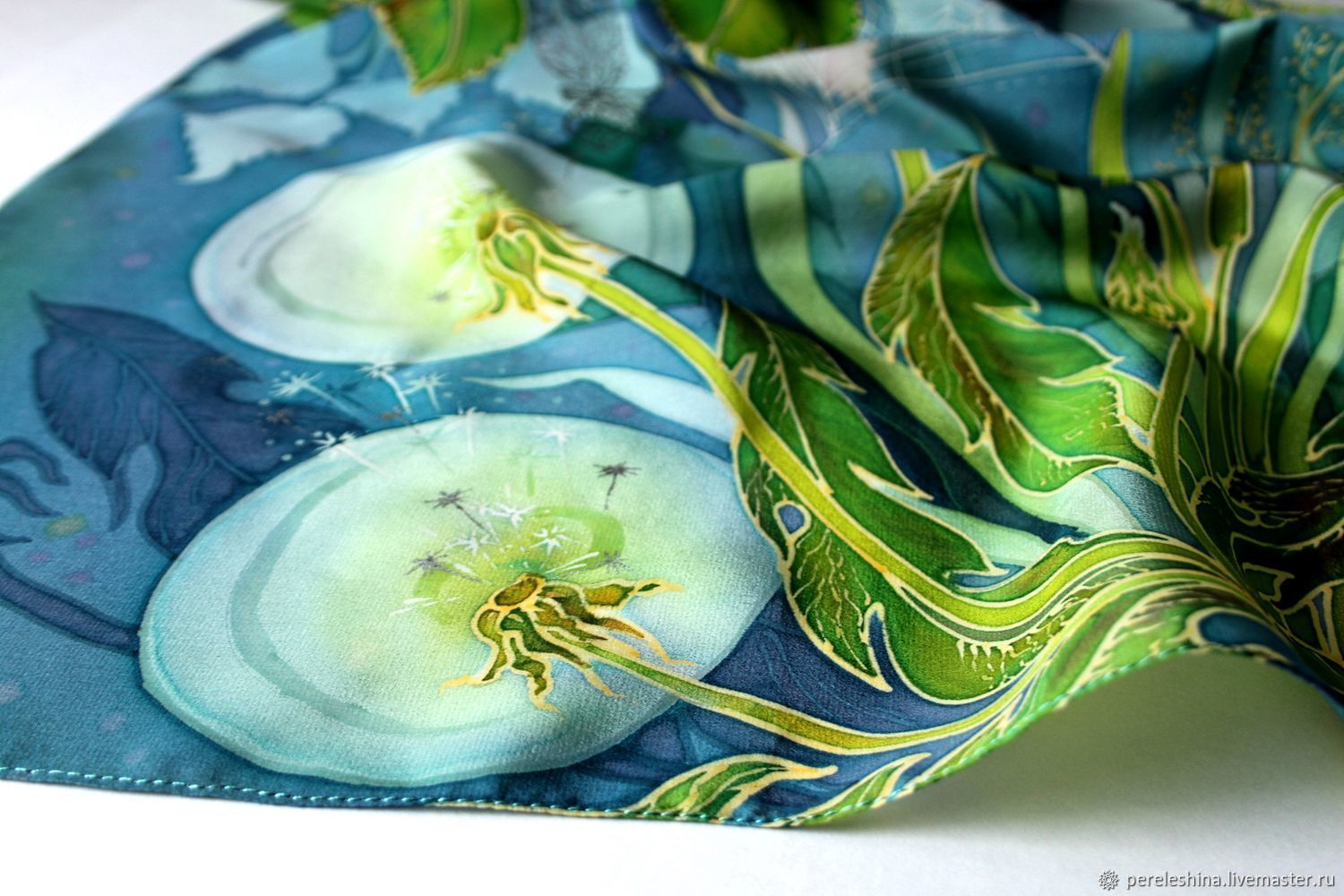 Картины на шелке своими руками