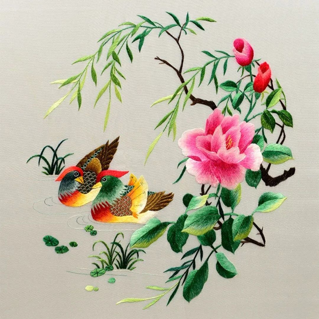 Что такое китайская вышивка шелком и как её выполнять?