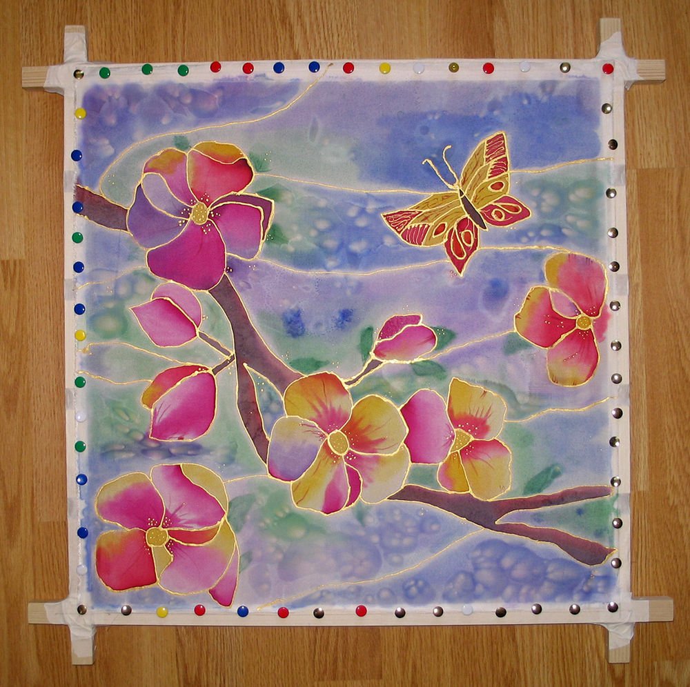 Роспись по шелку