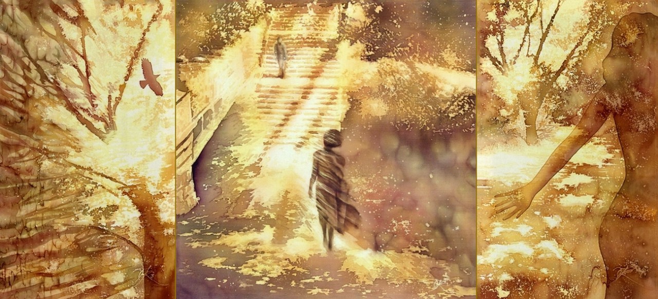 Вышивка шелком и секреты техники китайских картин