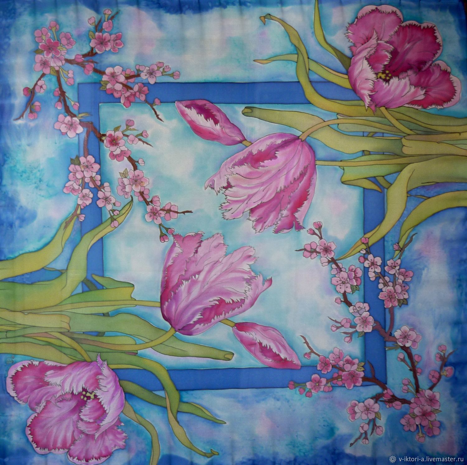 Роспись по шелку: история, техника, практические советы