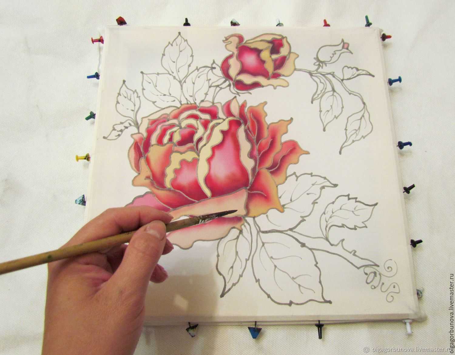 Техники росписи по ткани: горячий, холодный и узелковый батик