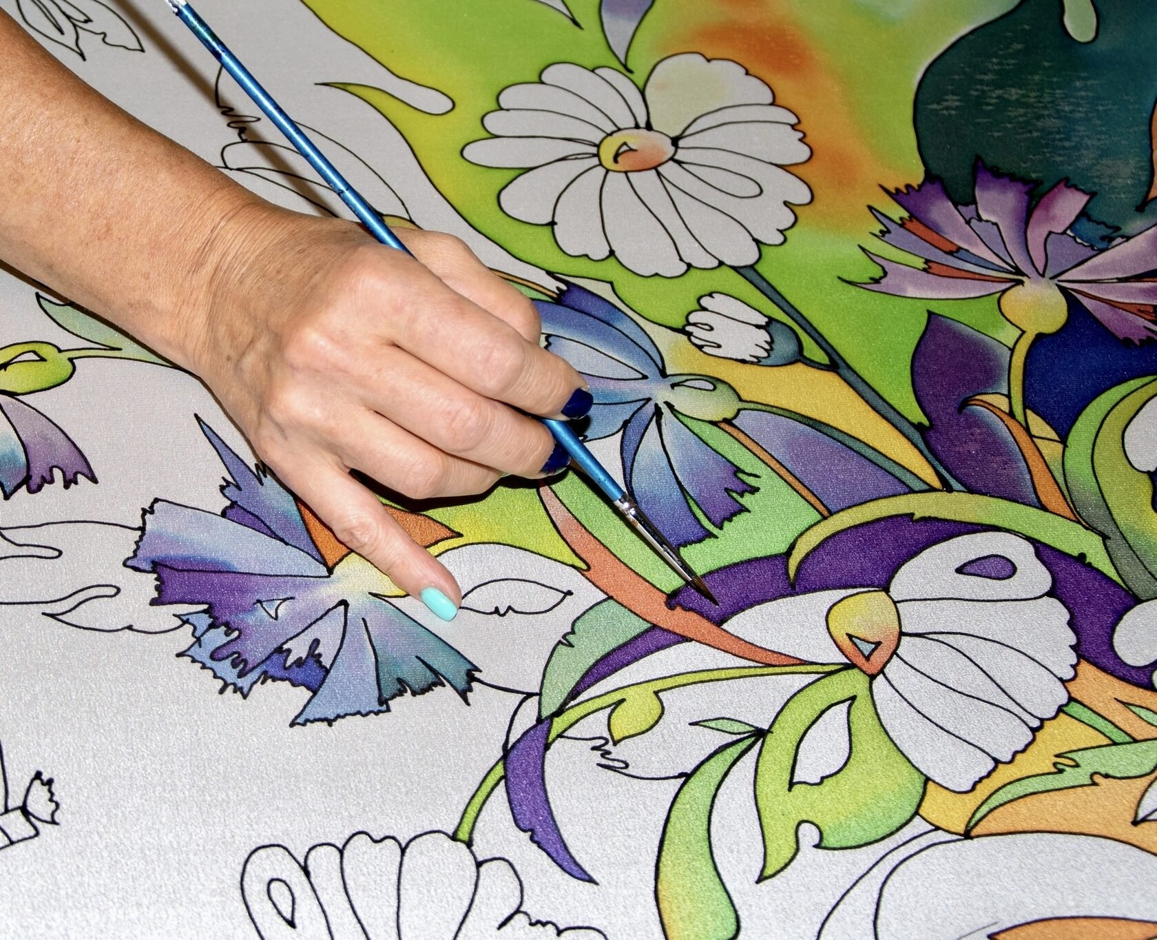 Как создается батик – техники для начинающих