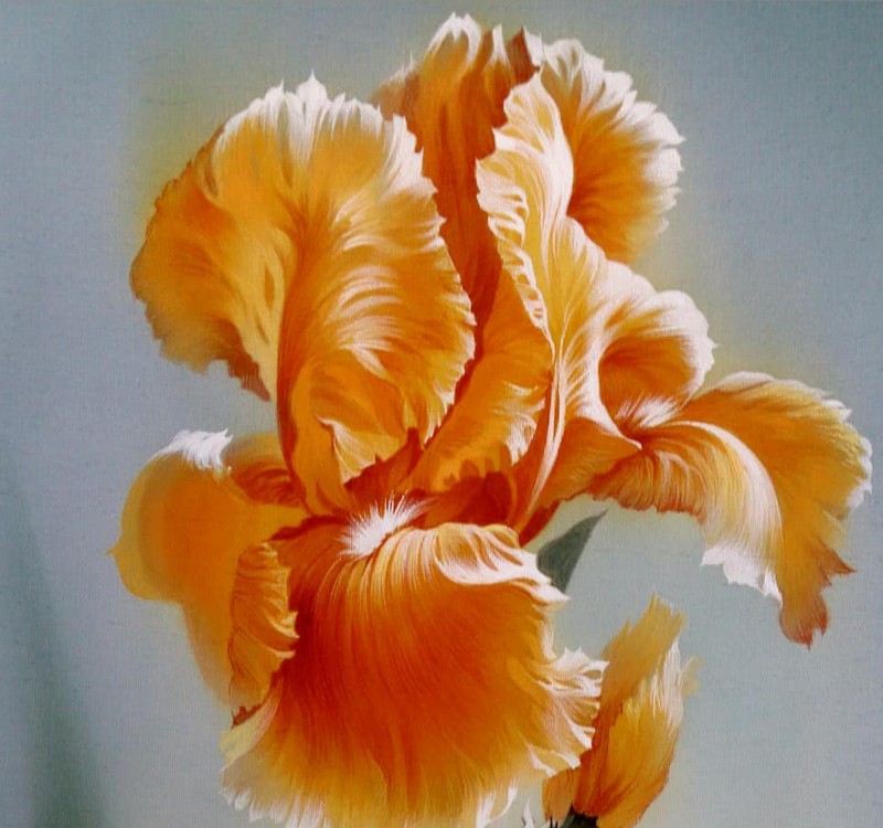 Китайская живопись на шёлке от украинской художницы алины осеевой