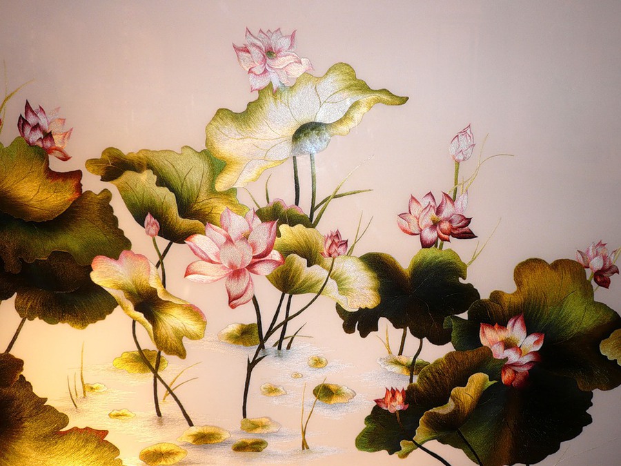 Шелковые полотна : мир искусства