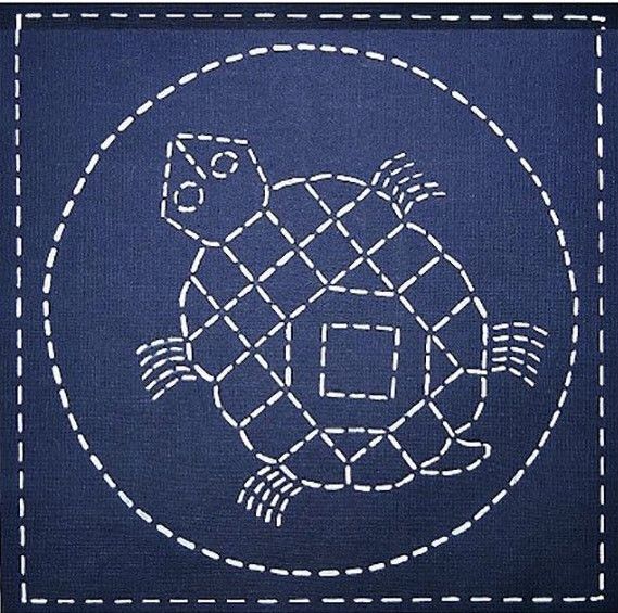 Японские рисунке на шелке