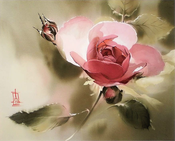 Секреты росписи по шелку, плюс советы для начинающих