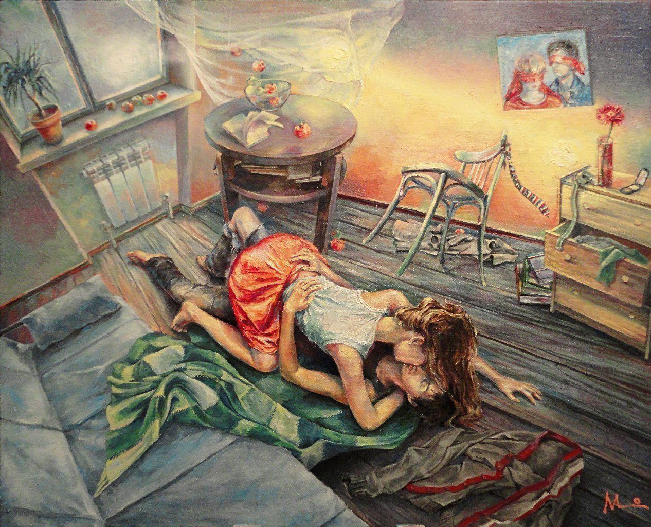 Как нарисовать шелк