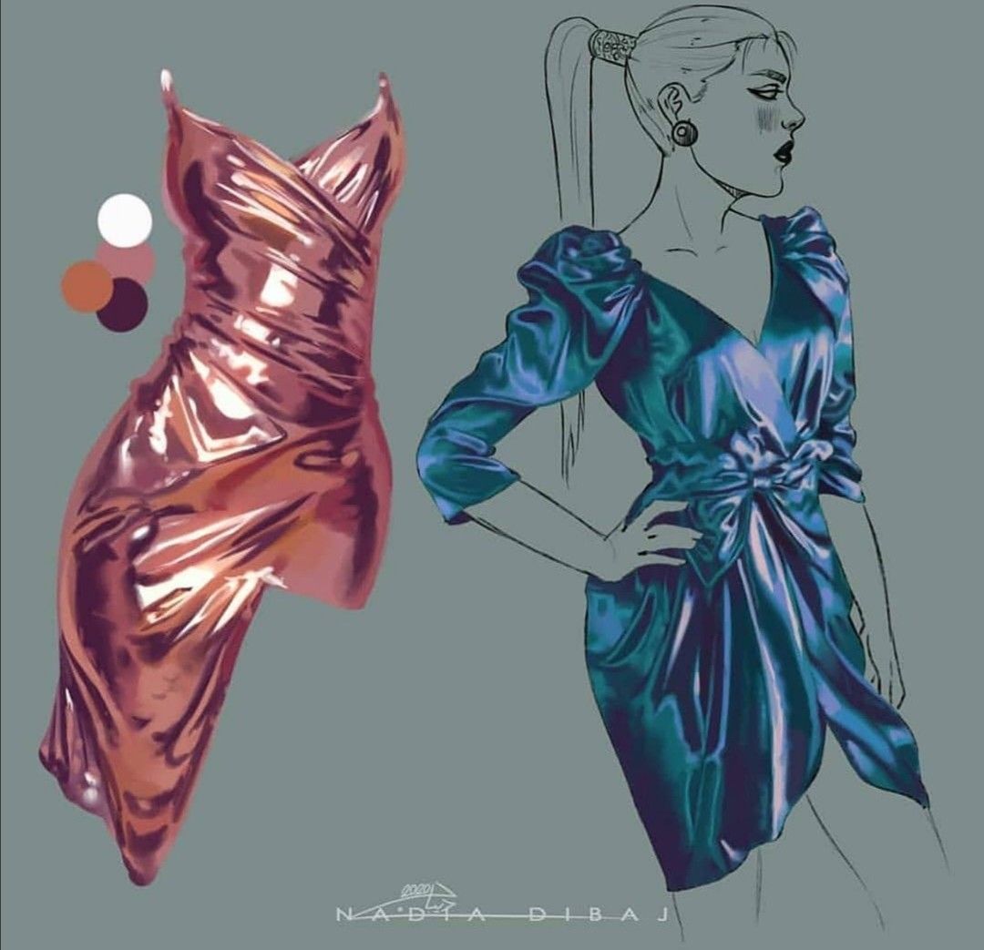 Картина шелк