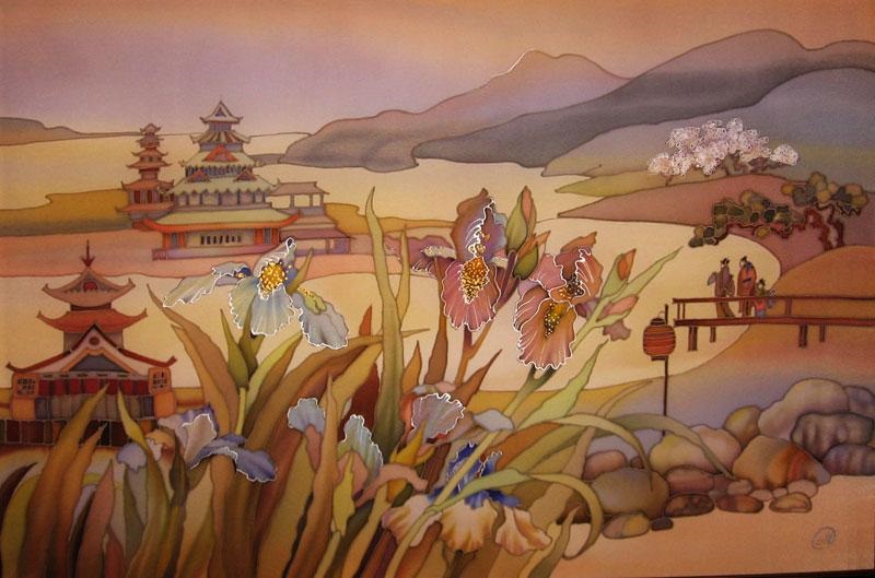 Кинусайга: учимся создавать картины из лоскутков