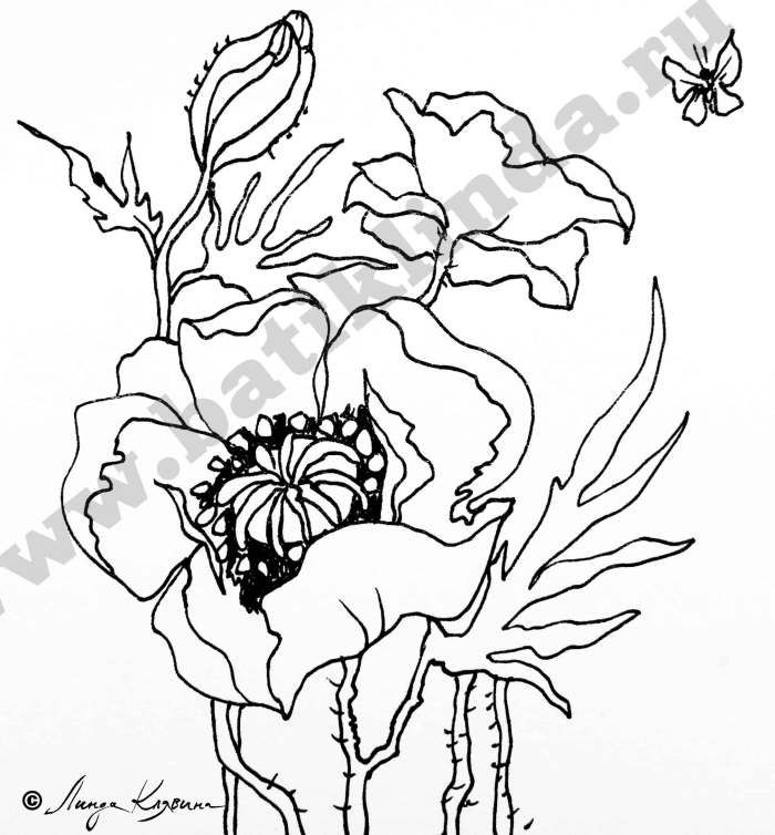 Батик легкие рисунки для начинающих (фото) - detskieru.ru