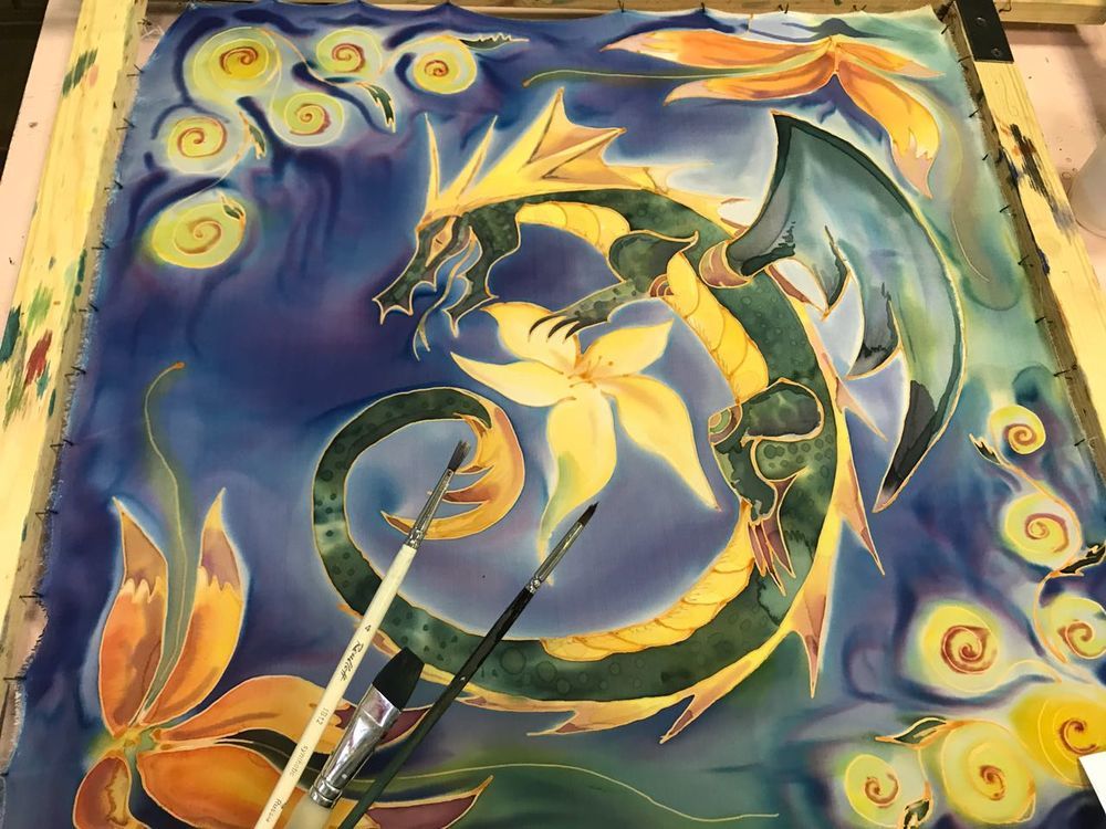 Техника батик — виды и секреты нанесения рисунка (140 фото). мастер-класс росписи по ткани вручную