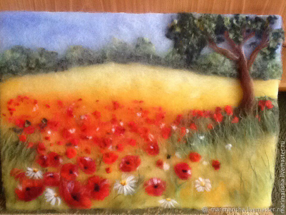 🖼 картины из шерсти: основы живописи и мастер-классы для начинающих