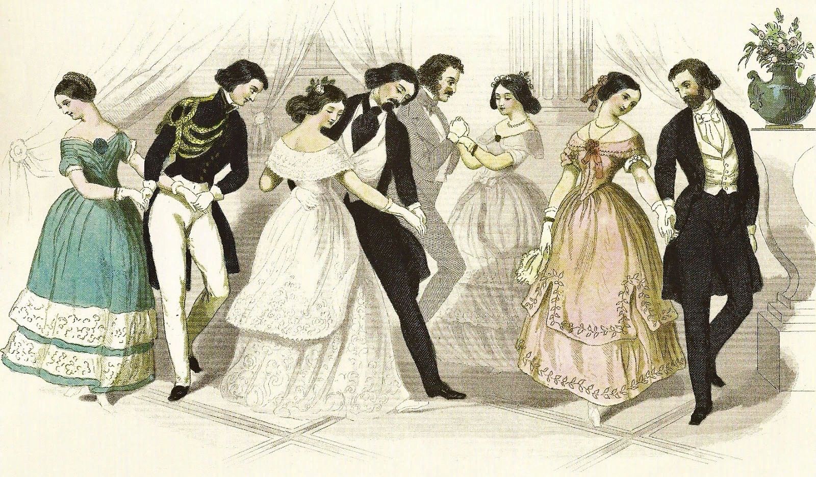 Рисунок из ткани шелка