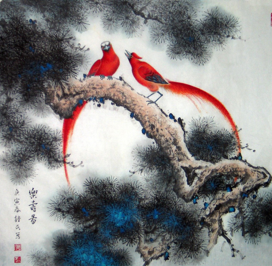 Китайская живопись гохуа: история развития различных техник, стиль сеи, рисунки жирных людей и картины тушью