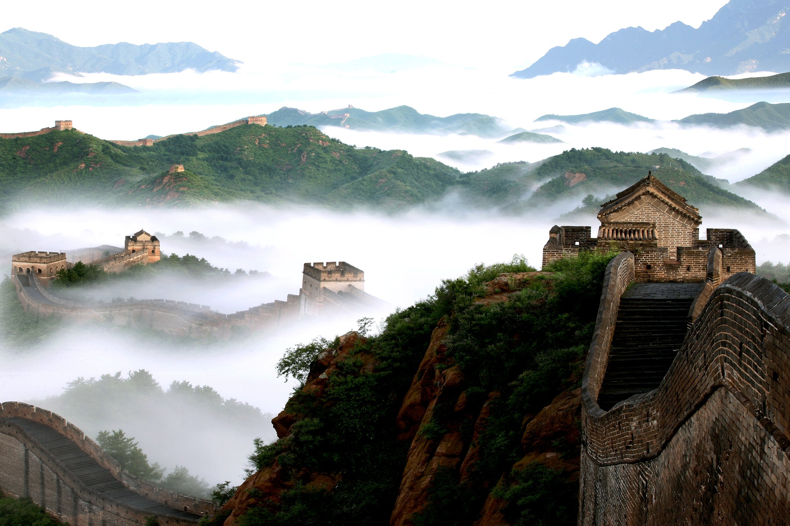 Традиционная китайская гохуа и японская живопись каллиграфия