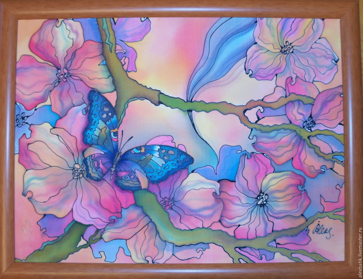 Техника батик — виды и секреты нанесения рисунка (140 фото). мастер-класс росписи по ткани вручную