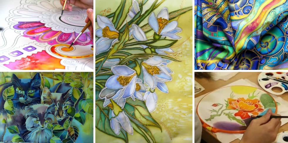 Техника батик - обзор видов и техника нанесения. инструкции, схемы, фото + секреты от мастера