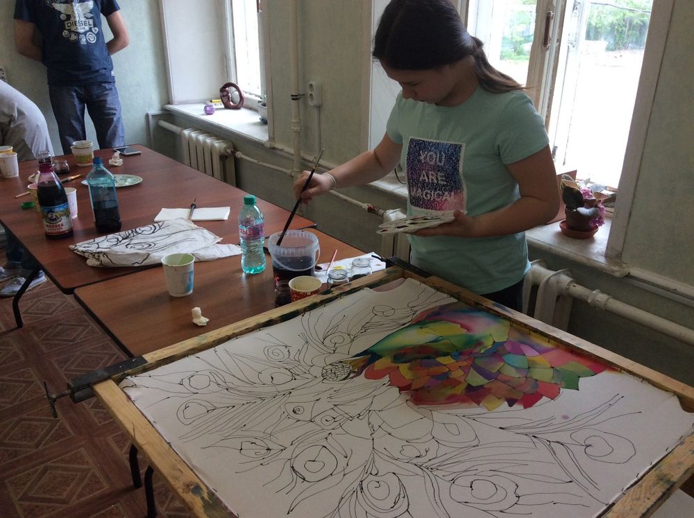 Технология изготовления батика: мастер-класс для начинающих