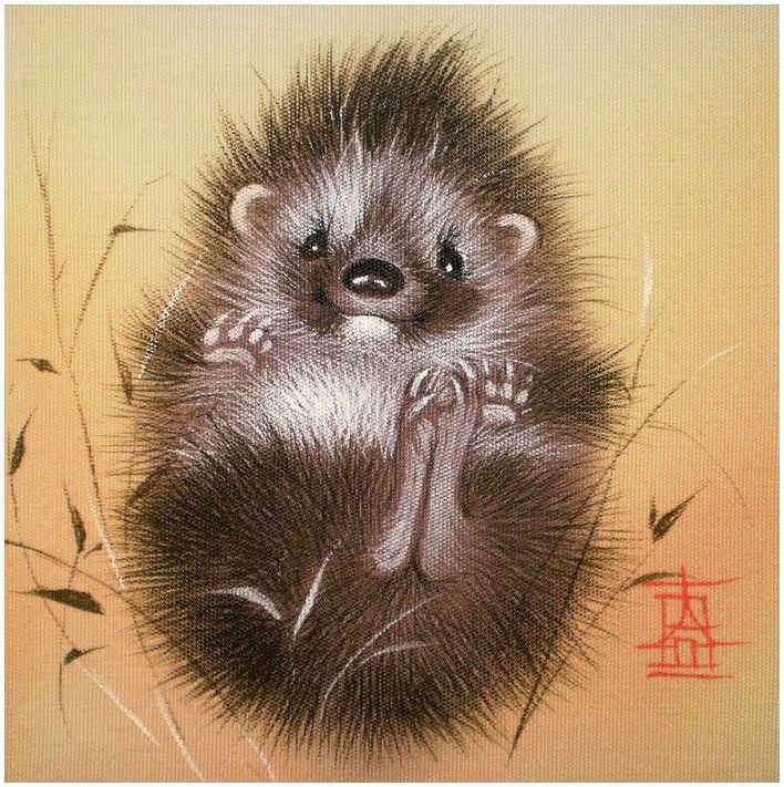 Китайская живопись на шёлке от украинской художницы алины осеевой