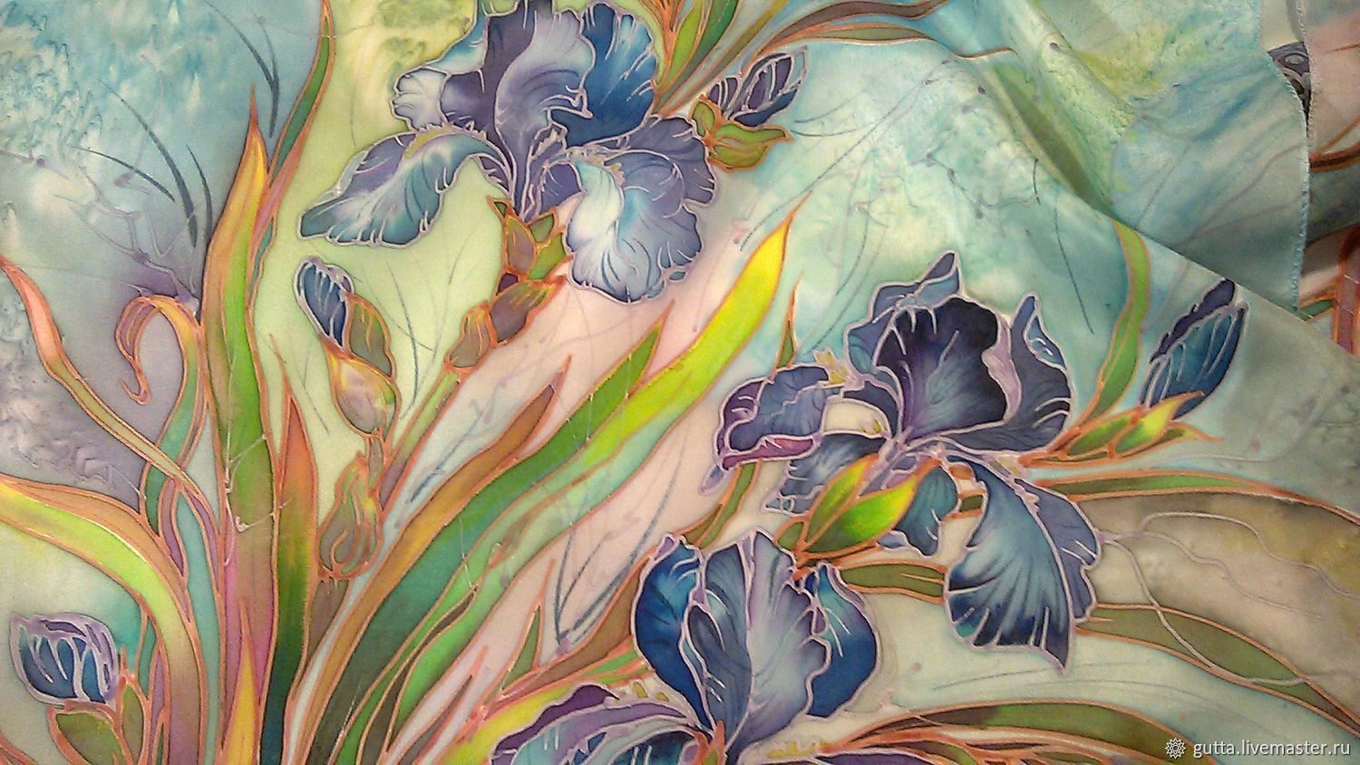 Живопись на шелке это