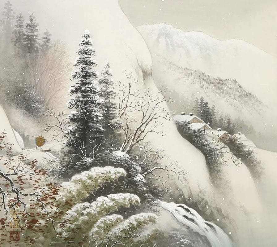 Картины какэмоно (kakemono) - искусство японии