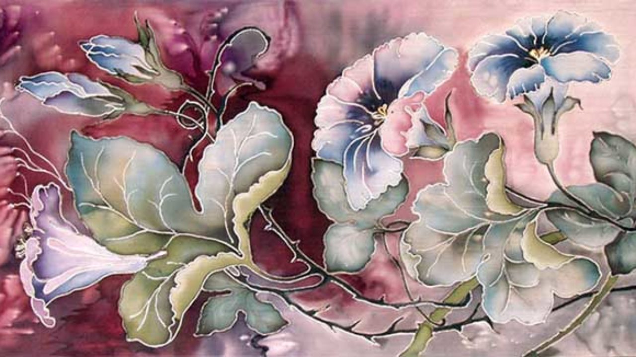 Шелк для живописи